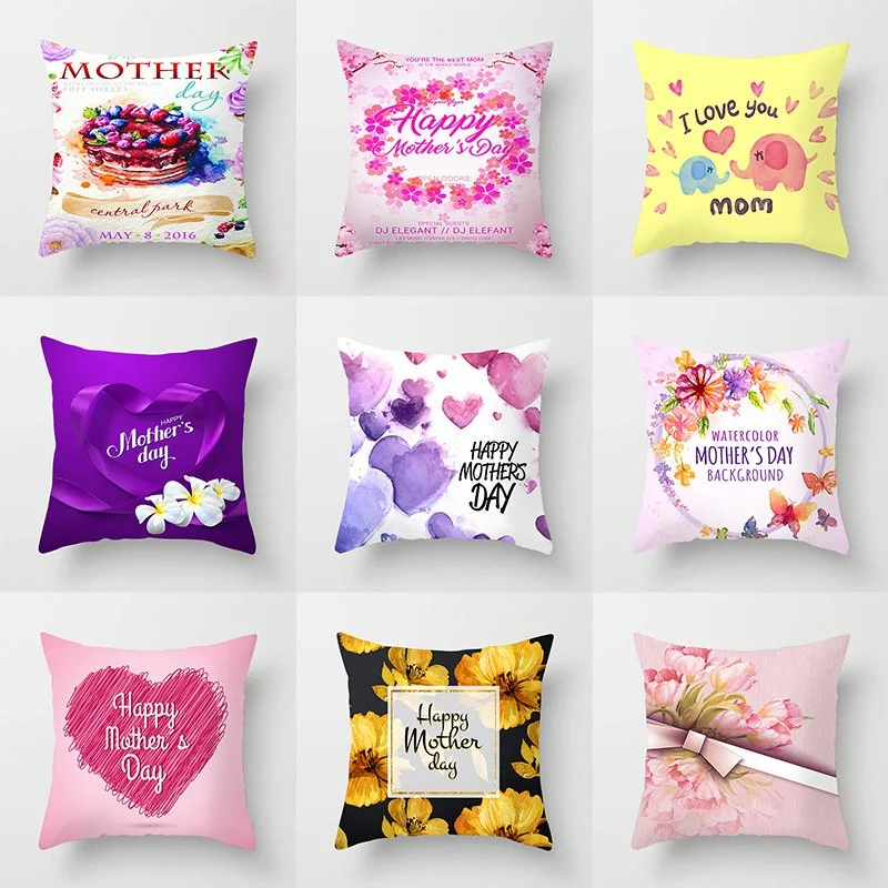 Home Decoration Peach Skin Pillowcase Gift