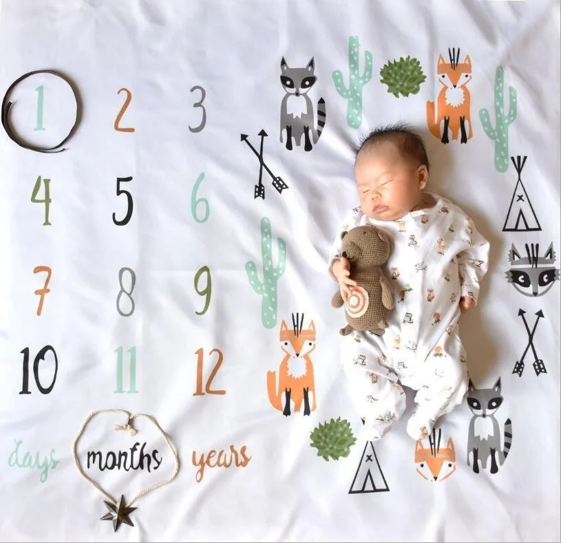 Ins Baby Photography Cloth Photo Blanket