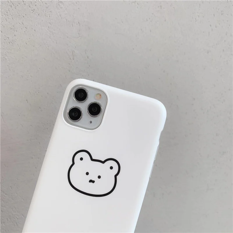 Ins Bear 6s Mobile Phone Case Pro Max All-inclusive Soft Case