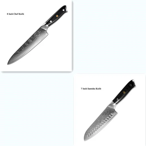 Japanese Damascus Steel Knife Kitchen Knife Fruit Knife