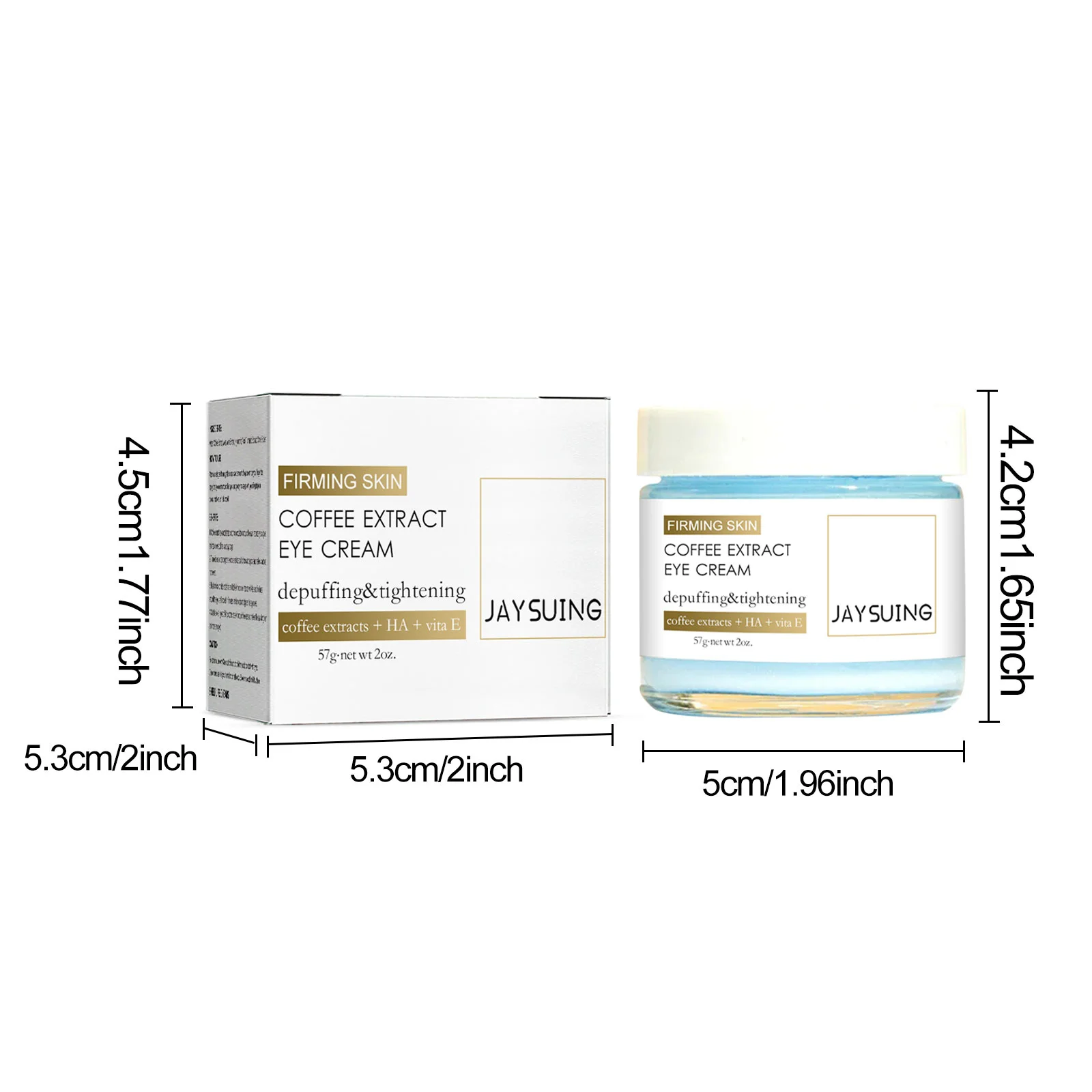 Coffee Firming Eye Cream for Fine Lines & Dark Circles