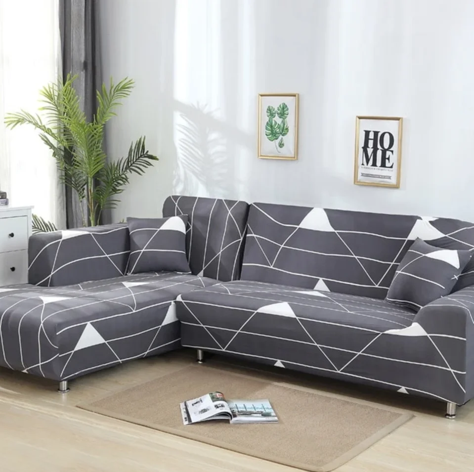 L Shaped Sofa Cover Stretch Sectional Couch Cover Sofa Set
