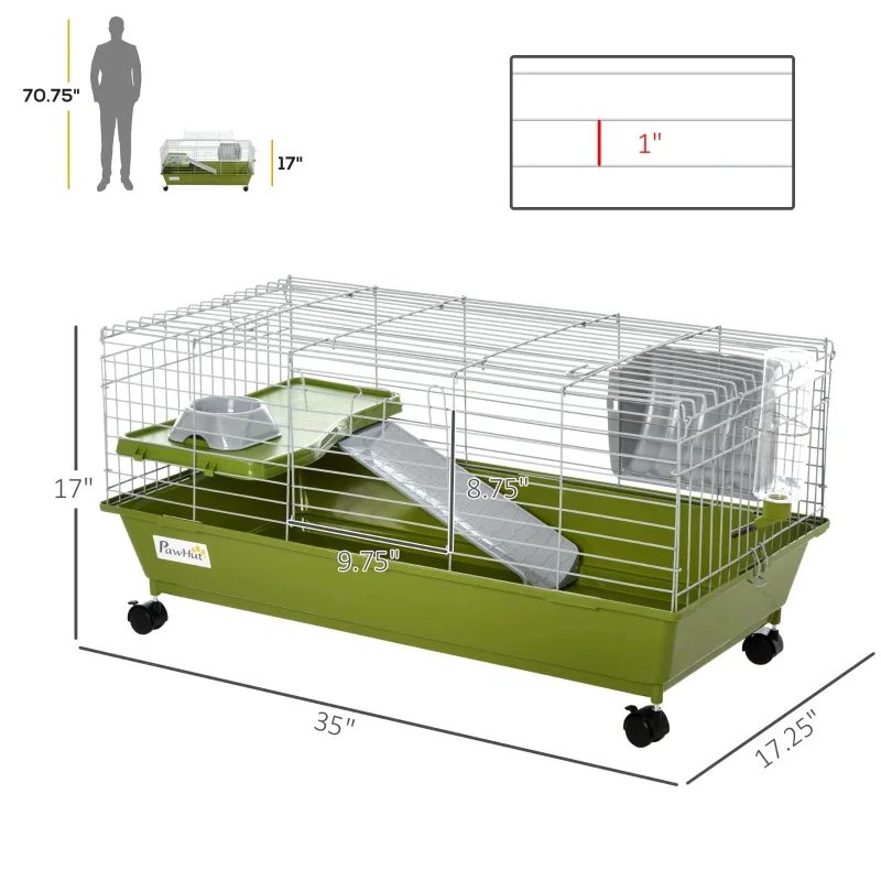 L Small Animal Cage