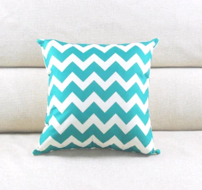Linen Striped Hug Pillowcase Wave Pattern Cushion Bag