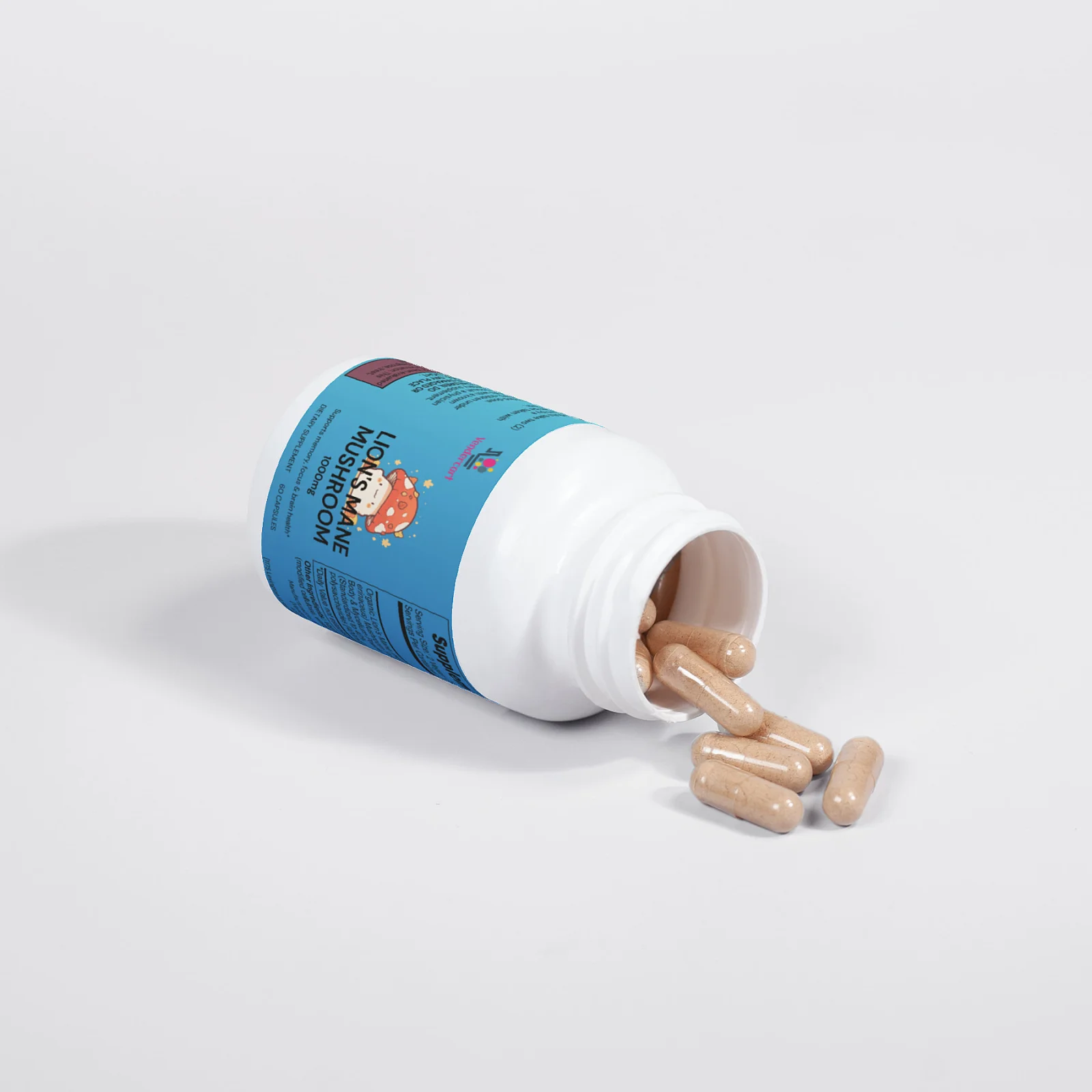 Lion's Mane Mushroom Supplement for Focus, Mood, and Athletic Recovery Support
