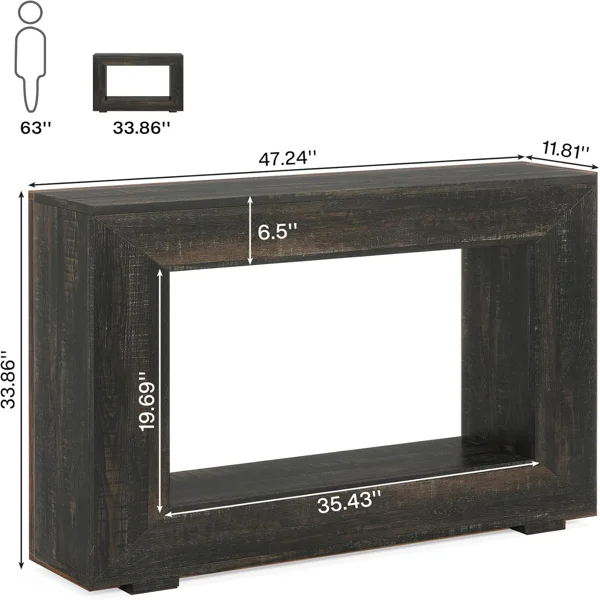 Long Console Table Living Room Table