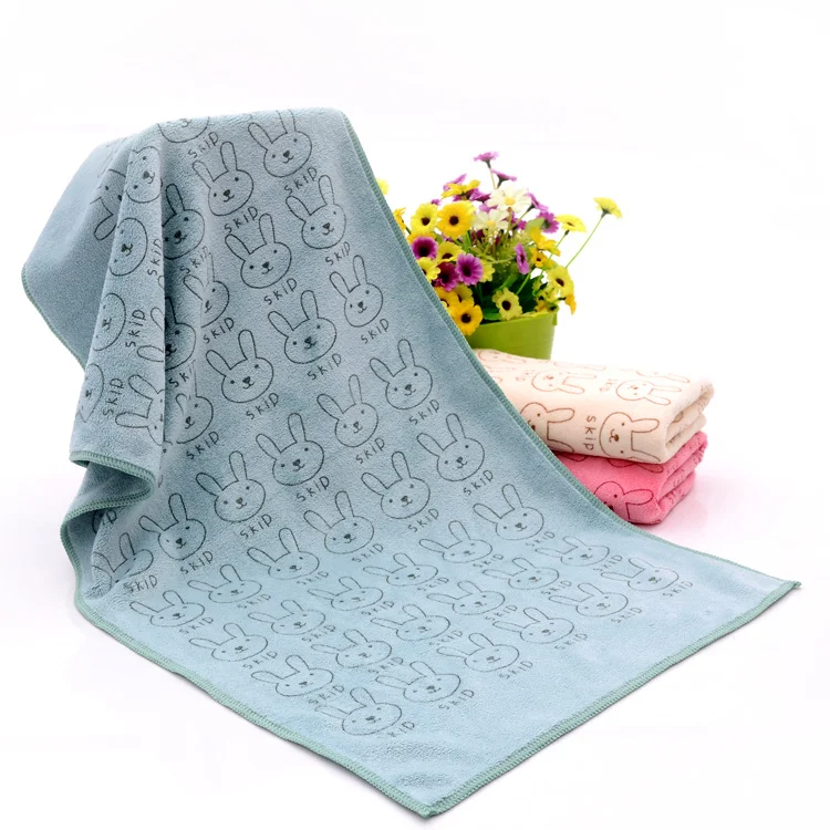 Manufacturers 260 Grams of Microfiber Printing Children's Beach Towels Than Pure Cotton Bath Towel