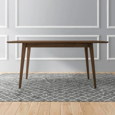 Mary Modern Style Solid Wood Rectangular Dining Kitchen Table
