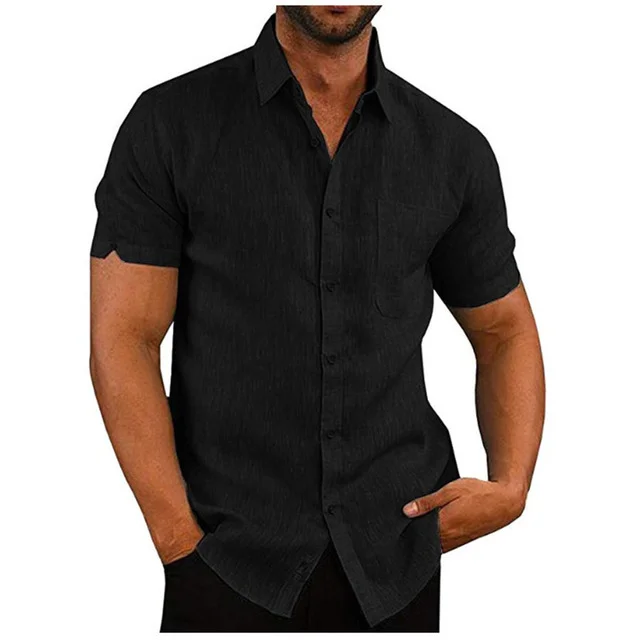 Thick High Collar Drop Shoulder Long Sleeve Tee in Solid Noir, Bleu, Gris, or White