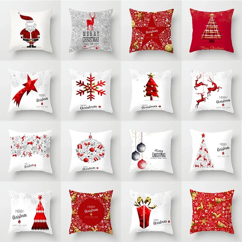 Modern Minimalist Sofa New Car Christmas Pillow Cover