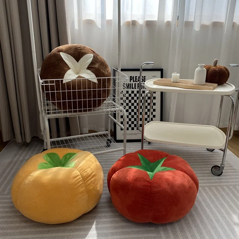 Modern Minimalist Thick Round Tomato Tomato Pillow