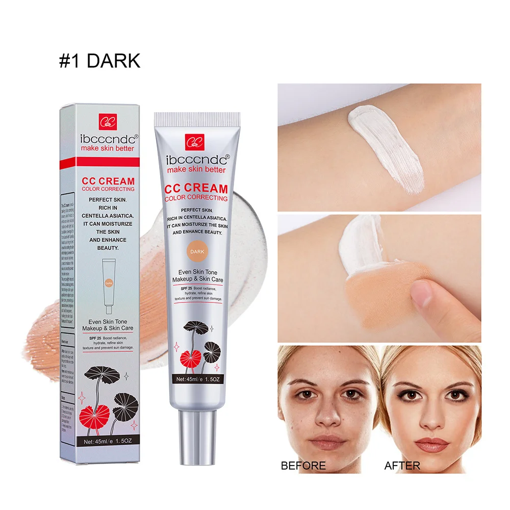 Color-Adjusting CC Cream with Centella Asiatica for Natural Coverage