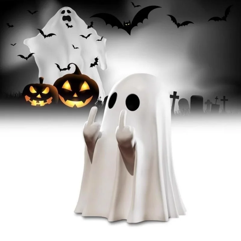 Multi-functional Ghost Statues Cute Ghosts Small Horror Ghosts Halloween Home Decorations Coffee Table Centerp