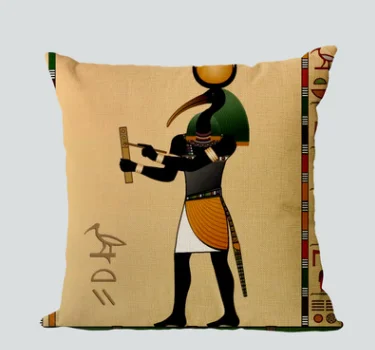 Mural Decoration Sofa Living Room Linen Pillowcase