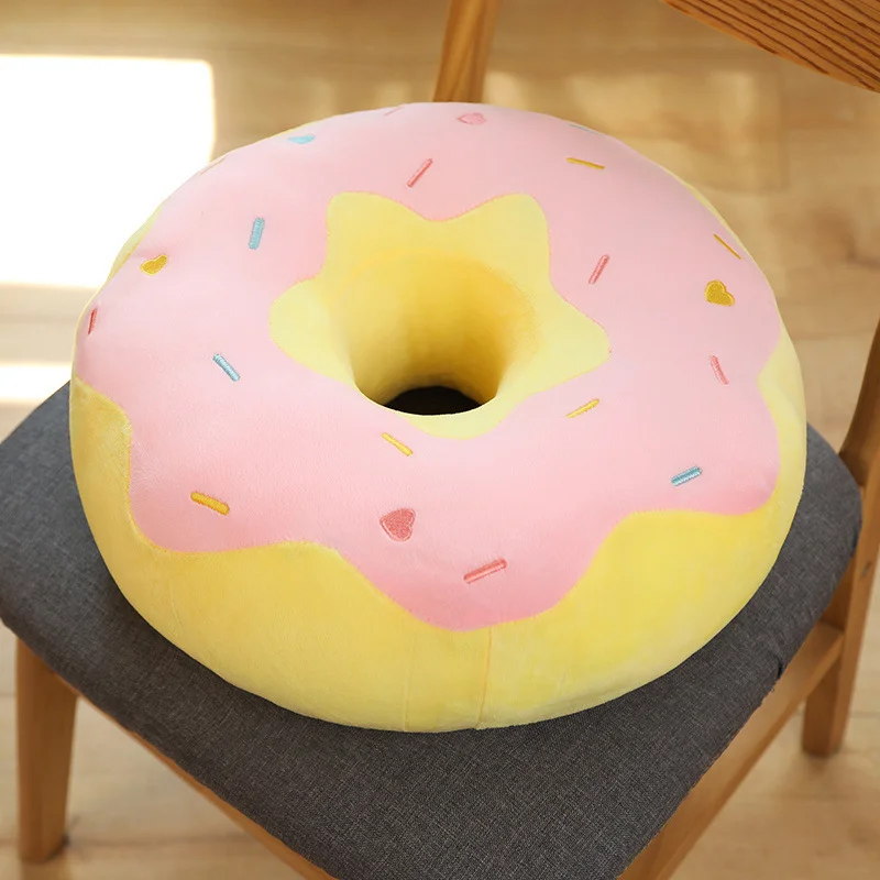 New Creative Donut Round Cushion Cartoon Floor Leisure