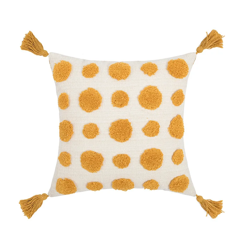 New Nordic Ins Tufted Pillowcase Embroidered