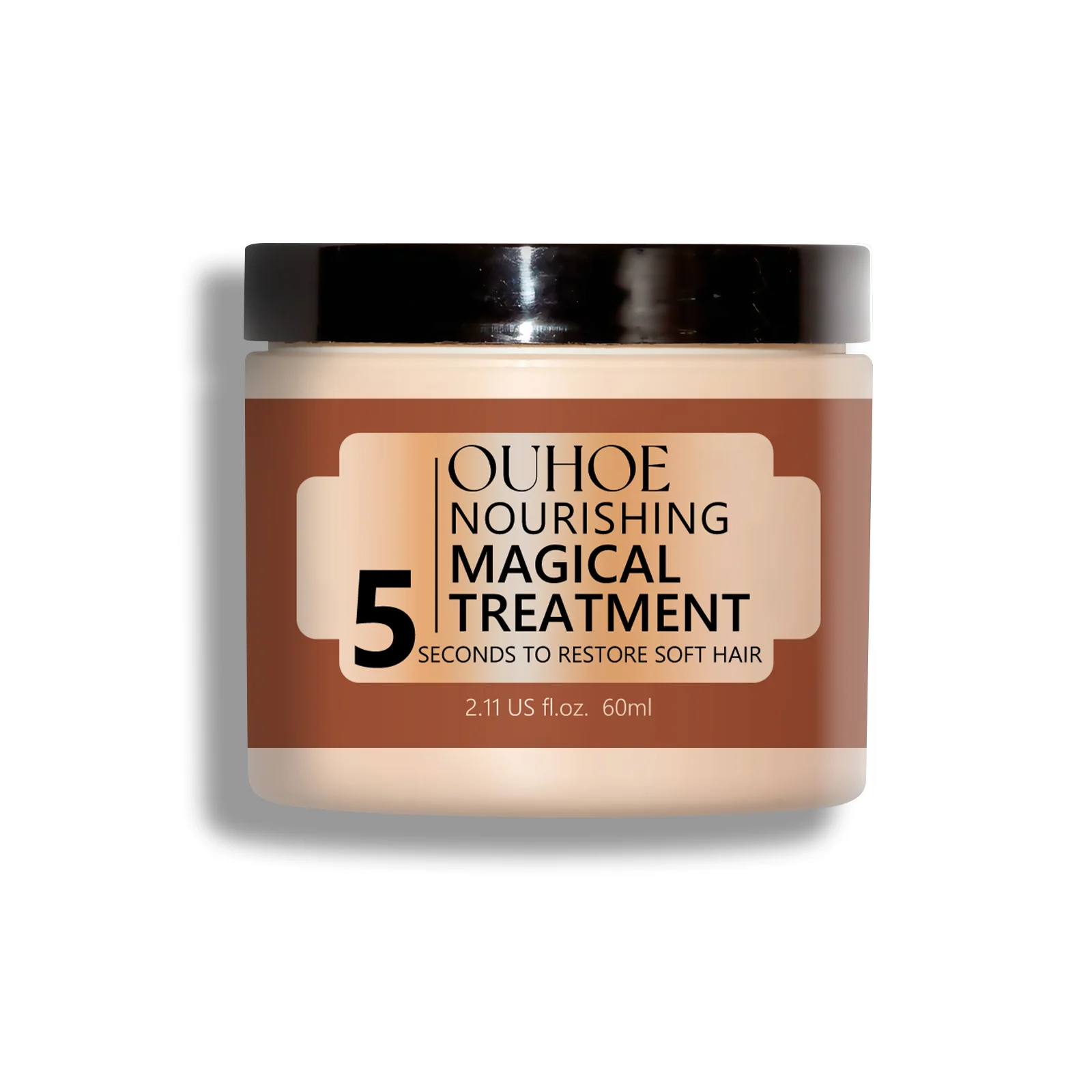 Moisturizing Hair Mask with Glycerin & Coconut Oil for Repairing Dry, Split-Ended Hair