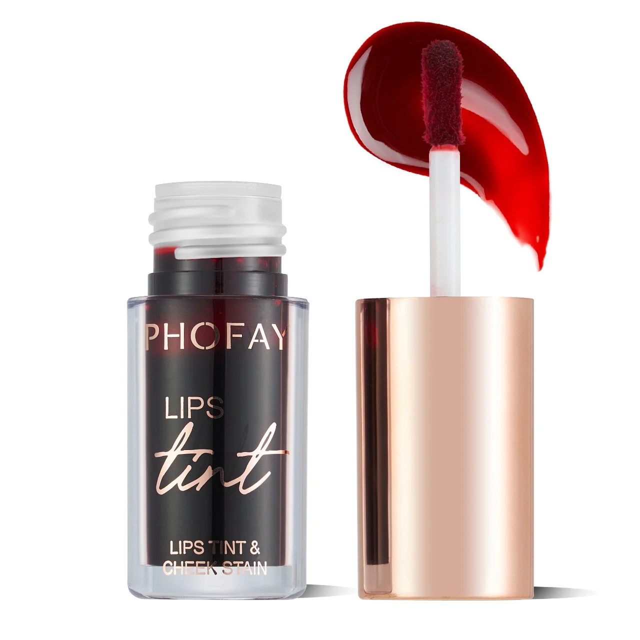 Long-wearing 4ml Lip Tint – Non-drying Liquid Color for Lips and Cheeks
