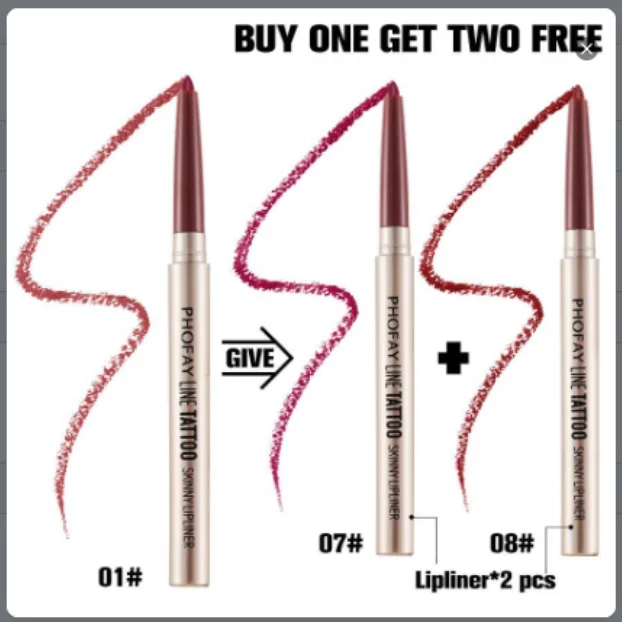 Waterproof Anti‑Fading Lipliner – 0.8 g Creamy Pencil for Precise Lip Contour
