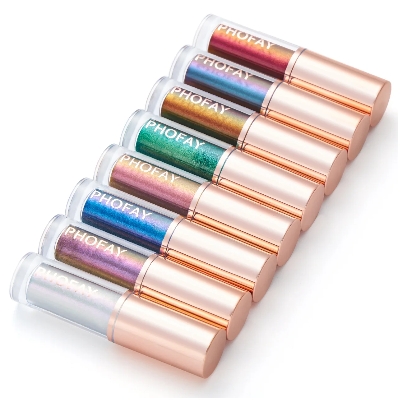 Liquid Glitter Eyeliner Set – 8 Pack, Waterproof, Long‑lasting, Sparkly Lash Line