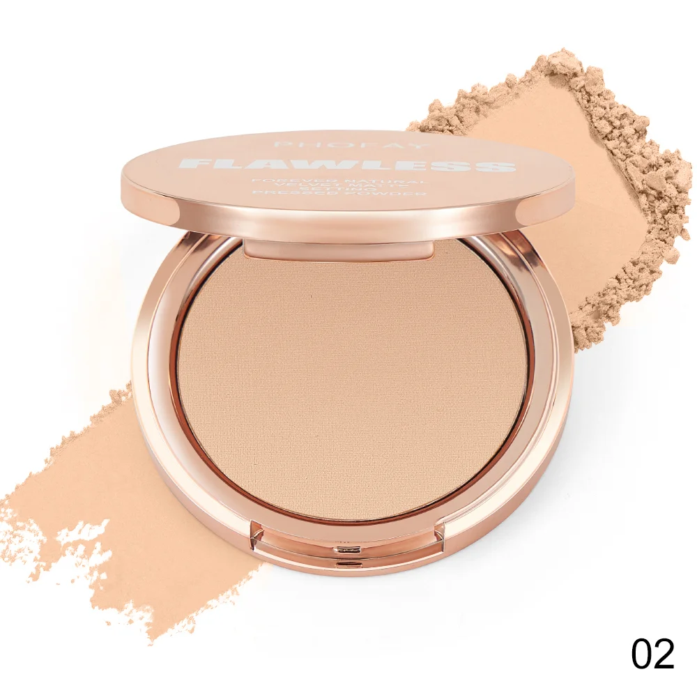 Matte Setting Pressed Powder – Flawless Finish for Oily Skin, 8g