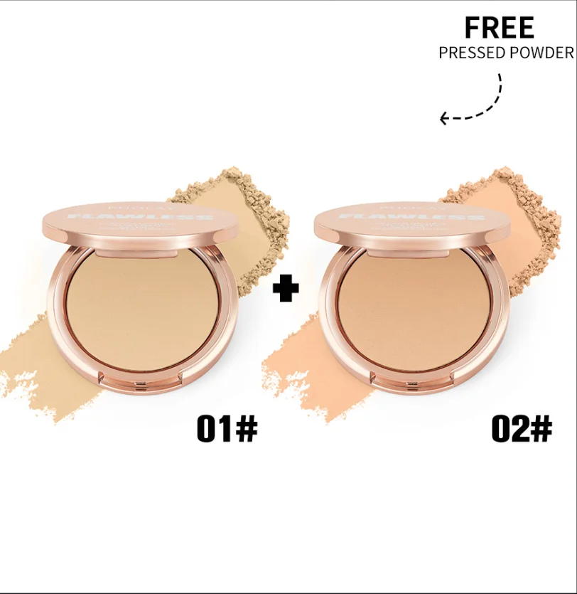 Matte Setting Pressed Powder – Flawless Finish for Oily Skin, 8g
