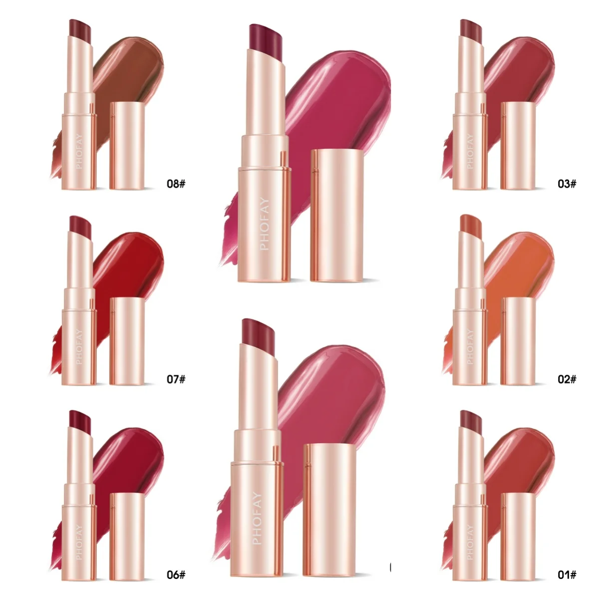 Moisturizing lipstick with hydrating, long-wearing formula – 3.5 g