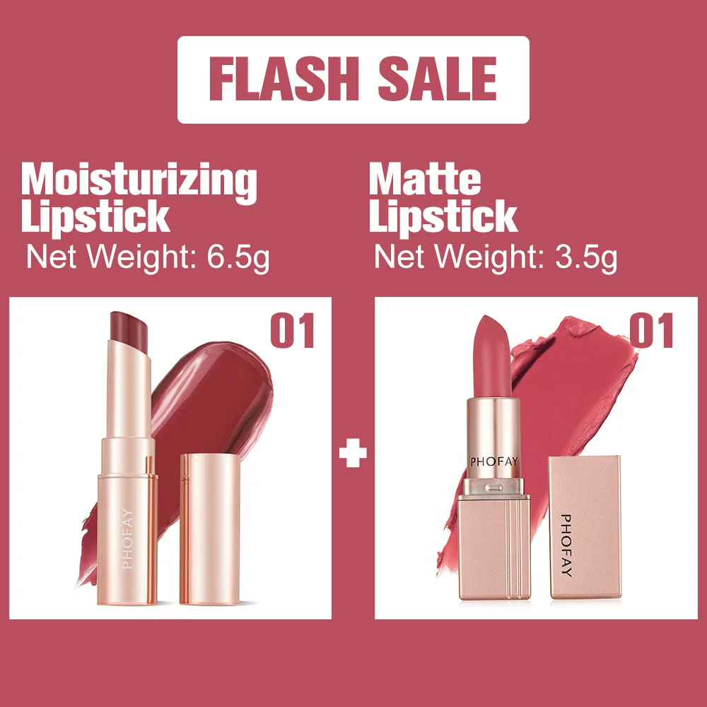 Hydrating Matte Lipstick 3.5g – Long‑lasting Moisturizing Color for Everyday Wear