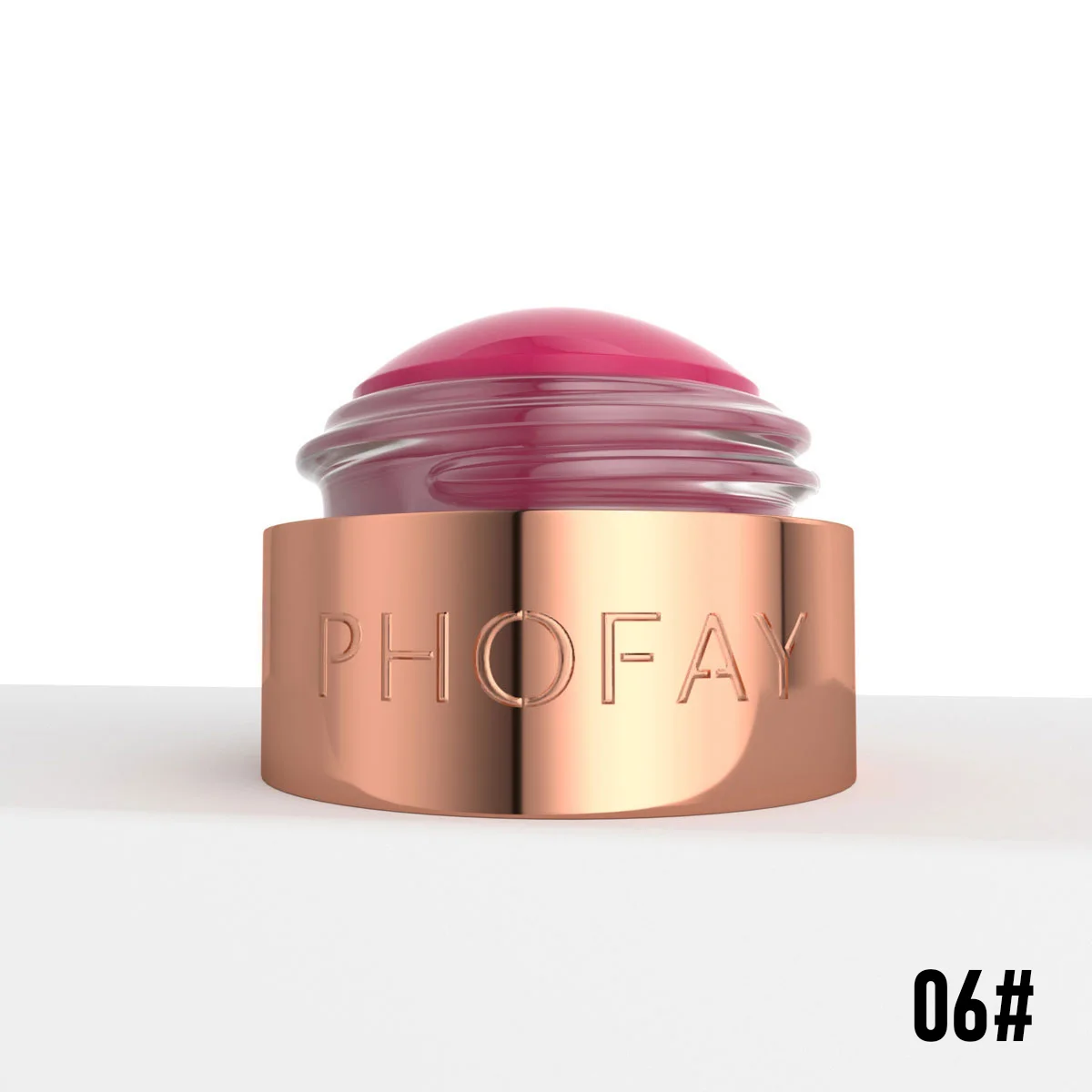 Mousse Blush Cream with lightweight creamy texture for natural cheek and lip flush