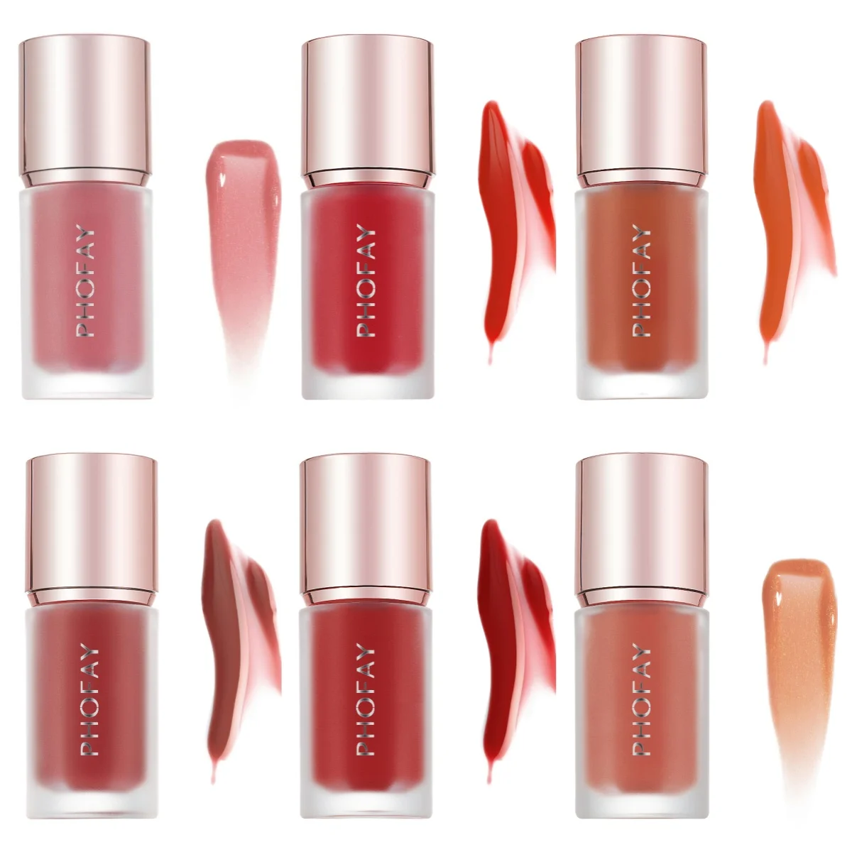 Mousse Liquid Blush – Matte, Long‑lasting 4.8 ml Creamy Cheek Color with Sponge Applicator