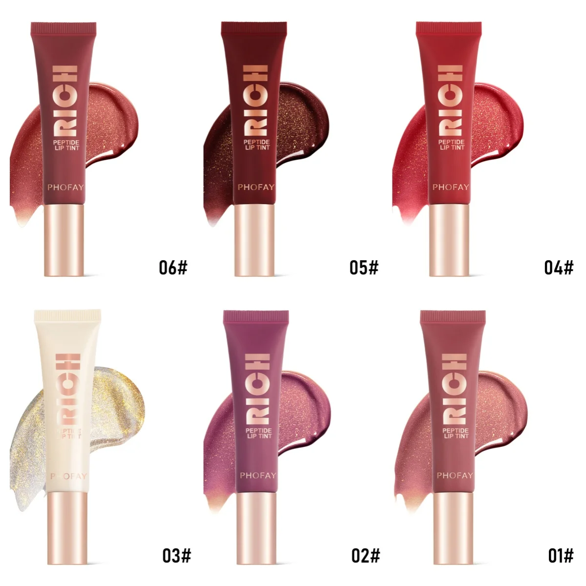 Peptide Lip Tint – Moisturizing 14ml Color‑Boosting Lip Tint for Soft, Hydrated Lips