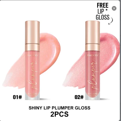 Shiny Lip Plumper Gloss – 7ml Glossy Finish for Plump Lips