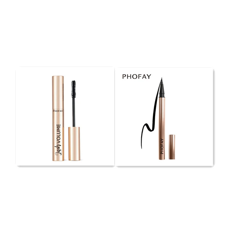 PHOFAY Volumizing Mascara - Fluffy Lash Volumizer for Natural Curls