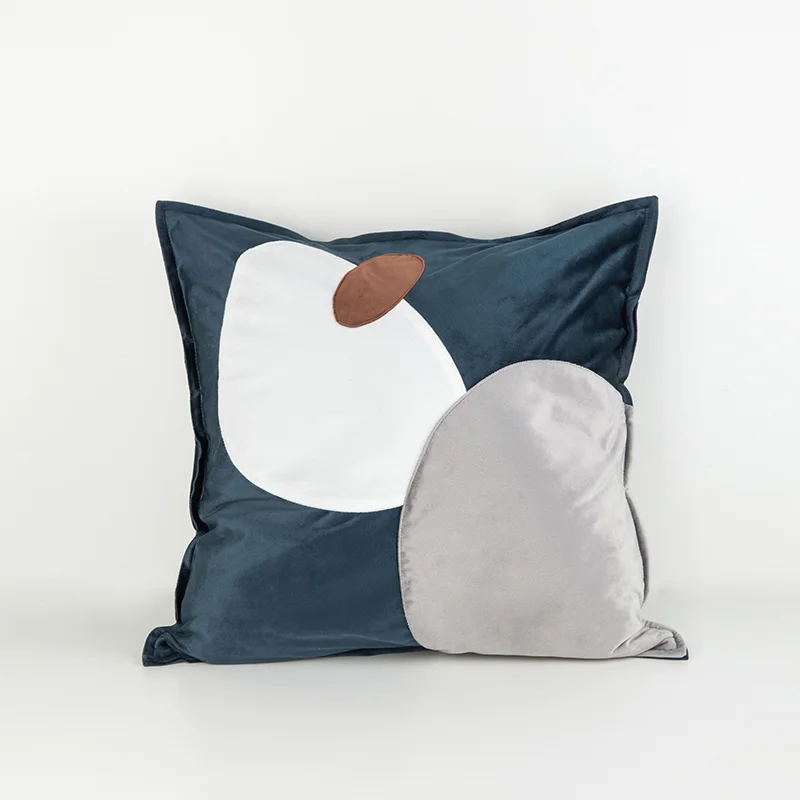 Pillowcase Nordic Style Geometric Contrast Color Sofa Pillowcase