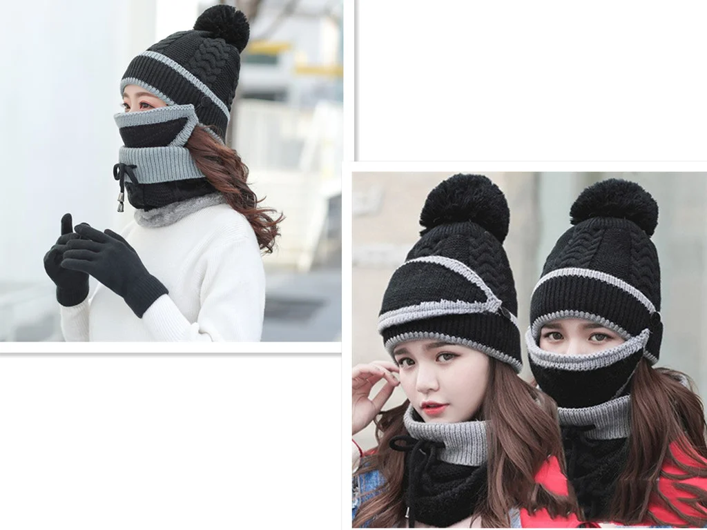 Plus Velvet Thick Bib Mask