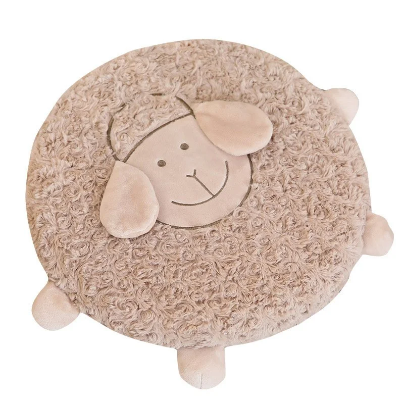 Plush Cartoon Animal Sheep Cat Cushion