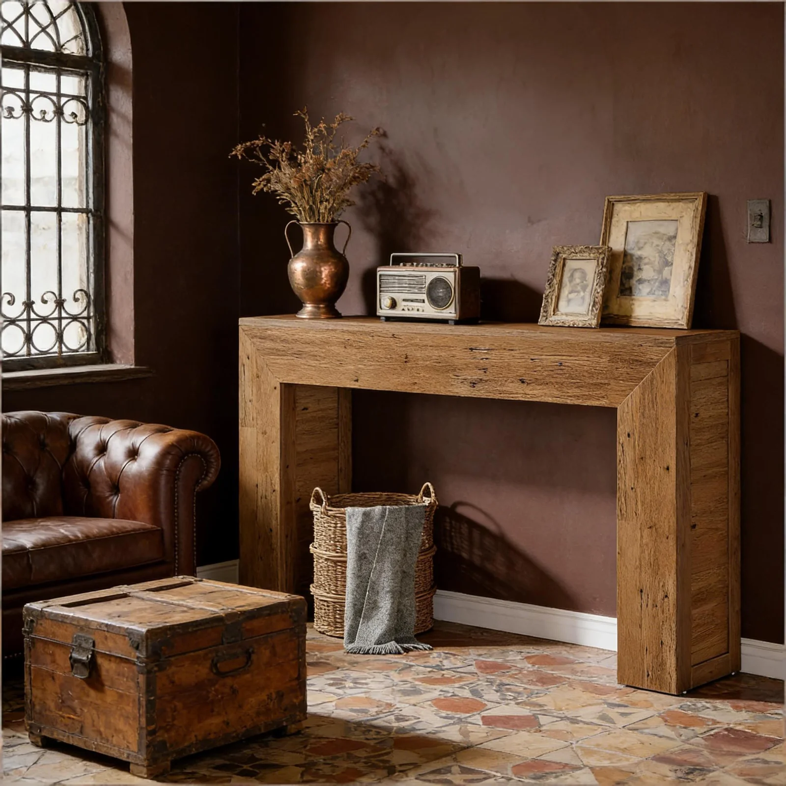 Practical Entry Table,rustic Console Table,sofa Table