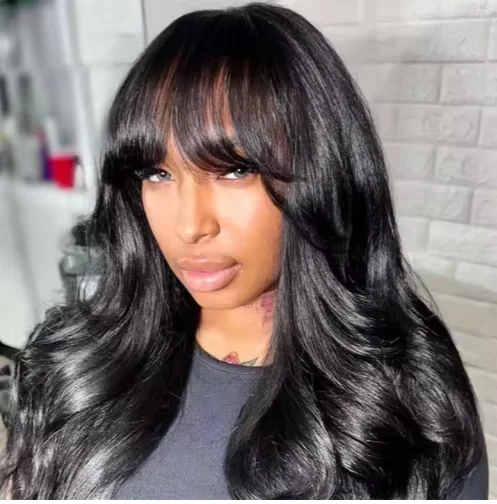 Body Wave Lace Front Wig with Transparent Swiss Lace, 13x5 Pre‑Cut, Human Hair, 180% Density, Long Length