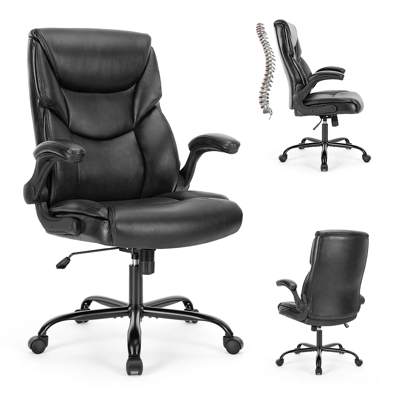 Pu Leather Office Chair