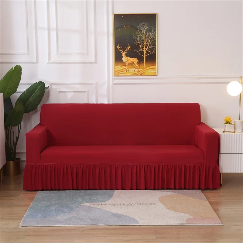 Pure Color Simple Modern Four Seasons Universal Sofa Cover