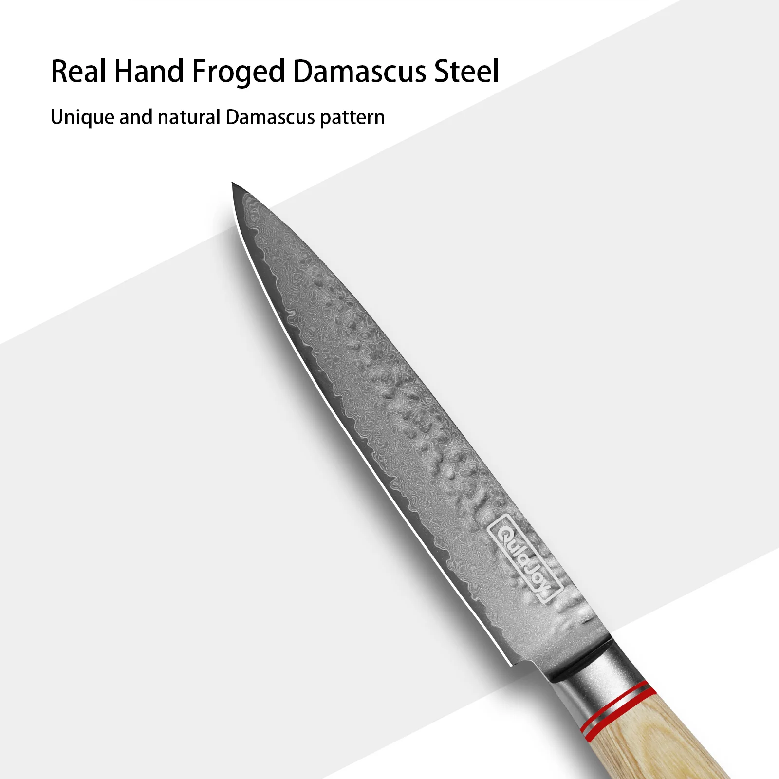 Qulajoy Nakiri Knife 6.9 Inch, Professional Vegetable Knife Japanese Kitchen Knives 67-layers Damascus Chef Knife, Cooking Knife for Home Outdoor with Ergonomic Wood Handle