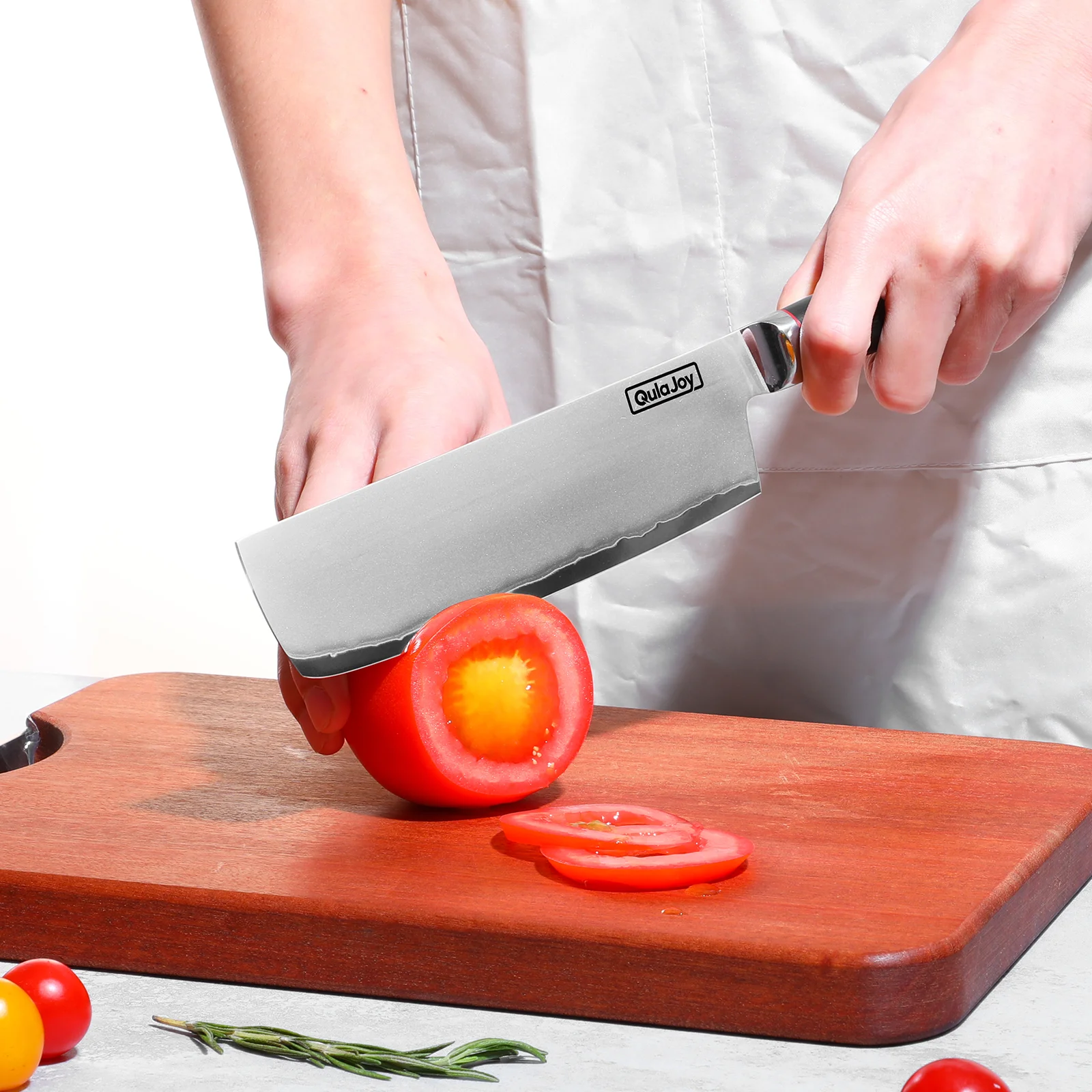 Qulajoy Vg10 Chef Knife, Japanese 10cr15mov Steel Chefs Knives, Slicing Knife for Meat Vegetable