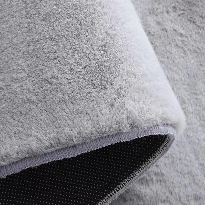 Rabbit Plush Carpet, Living Room Coffee Table Mat, Room Bay Window Decorative Foot Mat, Bedside Bedroom Imitat