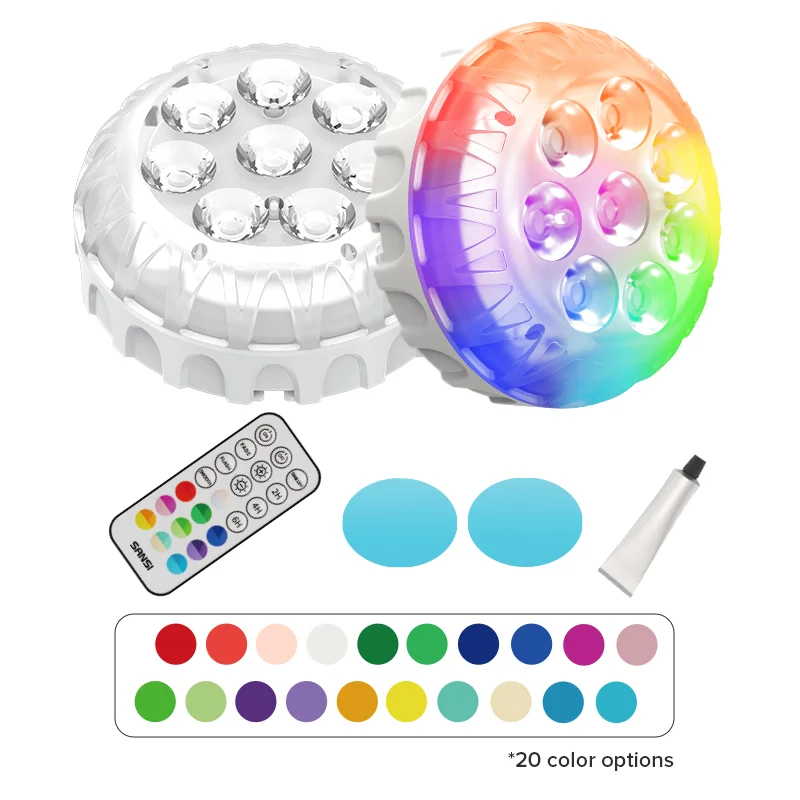 IP68 Waterproof RGB Pool Light – Color‑Changing LED Lamp for Outdoor Pools, Ponds, and Showers