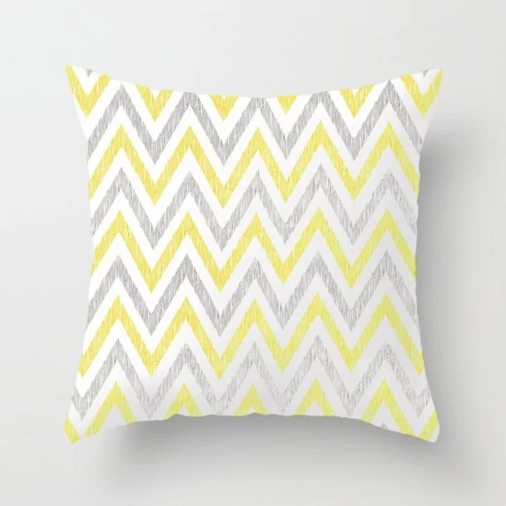 Simple Striped Super Office Home Sofa Pillowcase