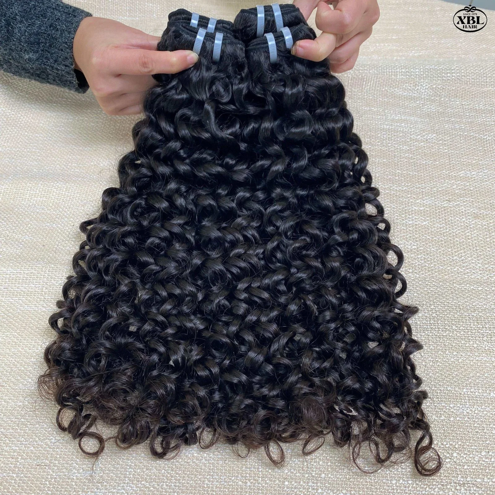 Deep Wave Virgin Hair Weave Bundles Natural Black Raw Indian Unprocessed