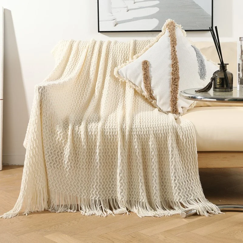 Sofa Cover Nap Blanket Knitted Small Blanket