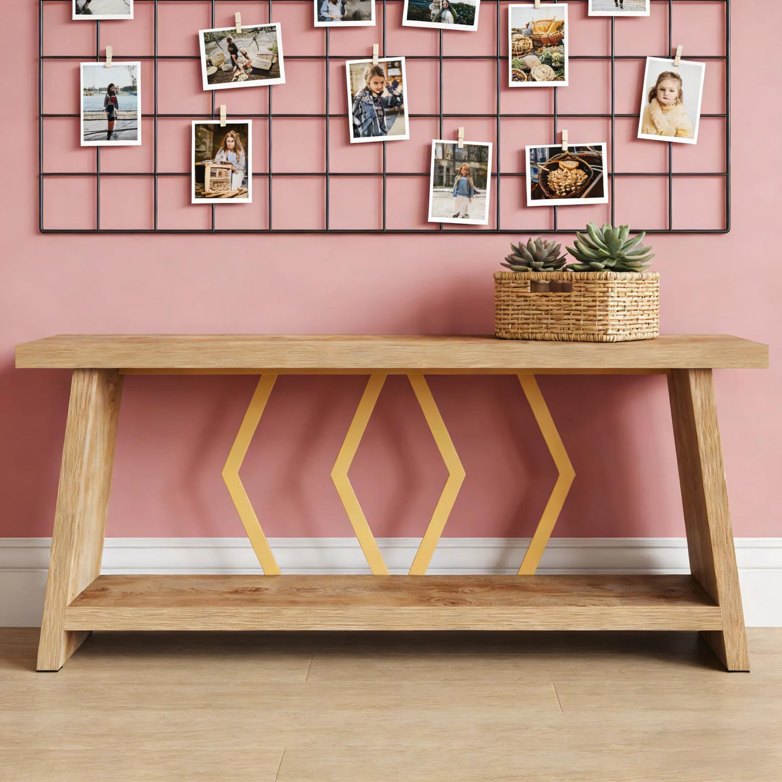 Sofa Table,storage Console Table,entryway Table