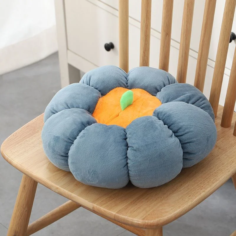 Soft Pumpkin Pad Car Throw Pillow Office Cushion