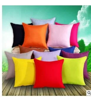Solid Pillow Sofa Cushion Pillow